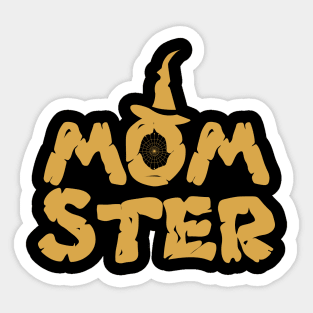 Mom-ster  -  Halloween Sticker